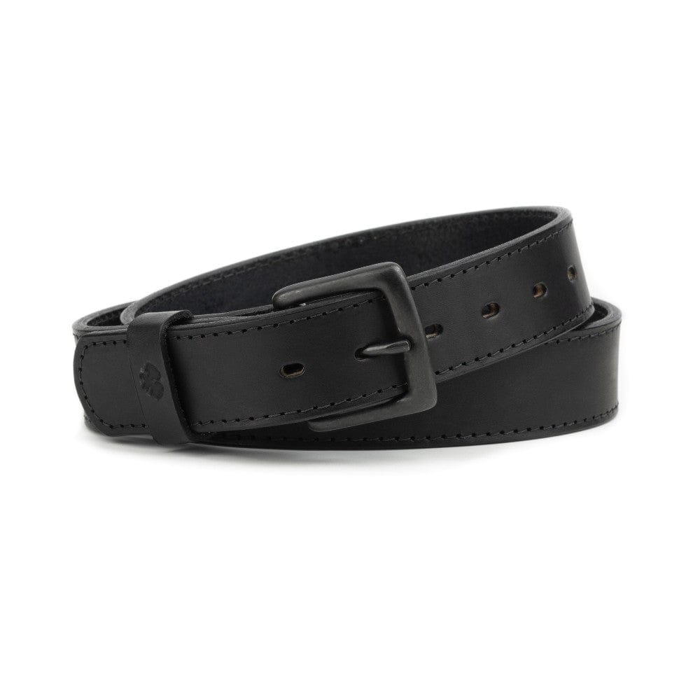 Main Street Forge Belt All American Stitched Leather Belt | Made in USA | Men's Heavy Duty Work Belt | EDC Belt