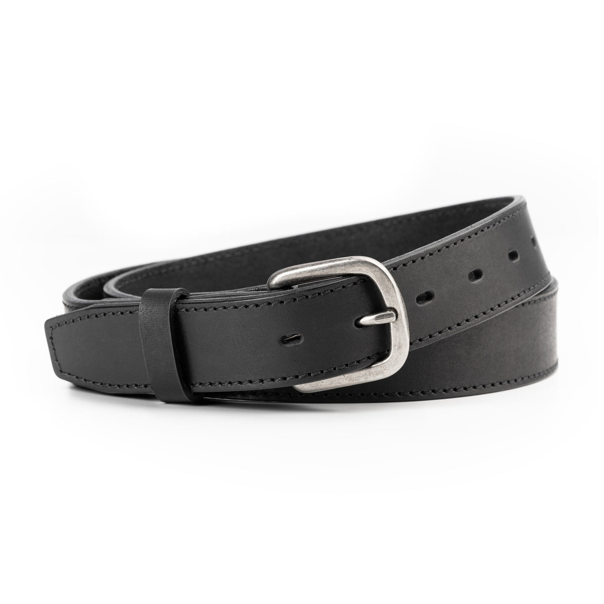 Main Street Forge Belt The Executive Leather 1.25 Inch Dress Belt | Made in USA | Full Grain Leather | Lifetime Warranty